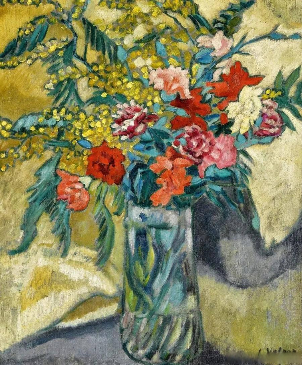 louis valtat 法国野兽派画家.颜色的使用比较粗犷而得名.