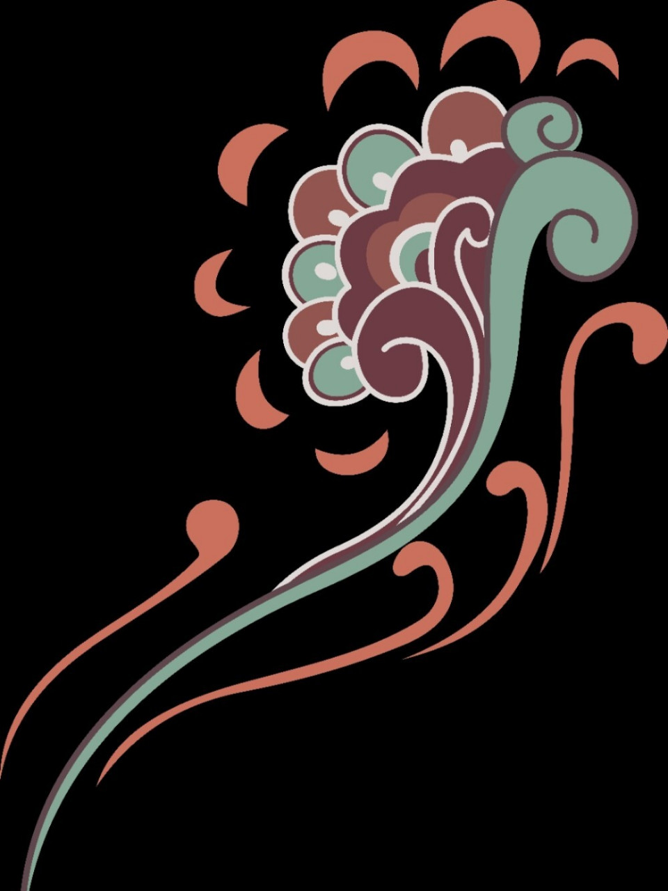 敦煌花草纹样【no.71】