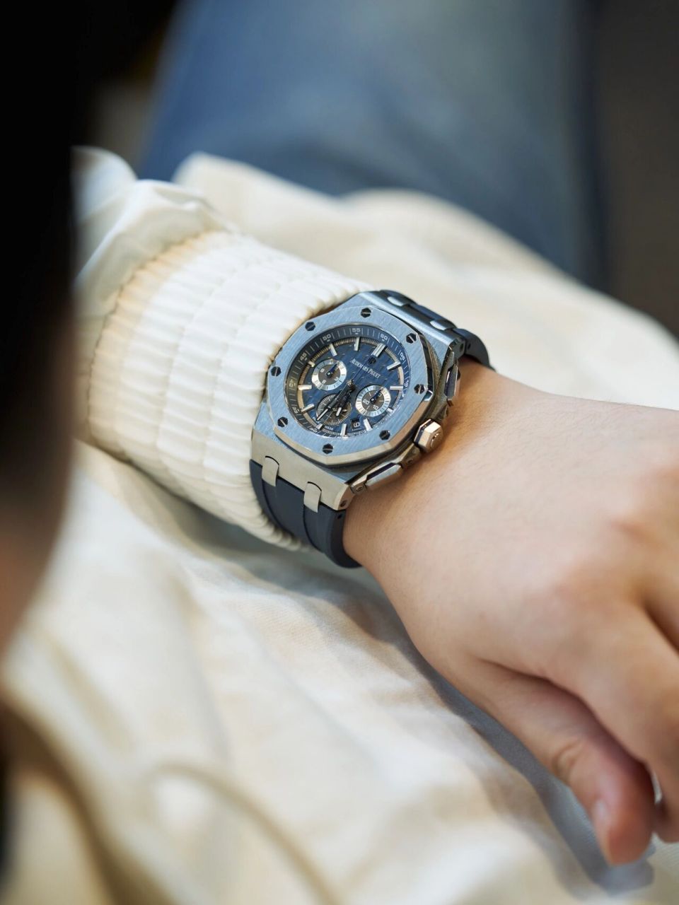 「sold」阳刚型男拒绝傻大粗 爱彼26480ti 爱彼皇家橡树离岸型一直给