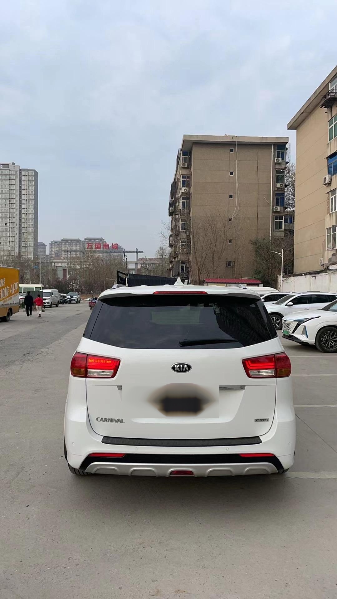 2t全进口柴油版起亚嘉华商务车,一手,12