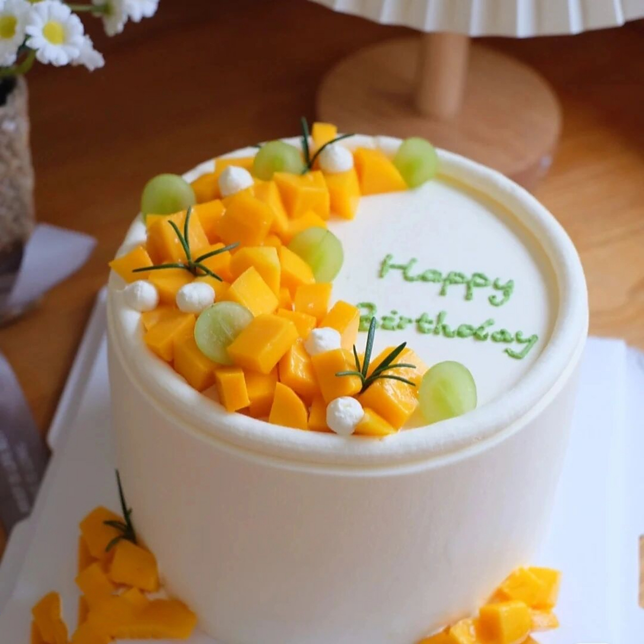 蛋糕图片|简约水果生日蛋糕奶油蛋糕 简简单单中带着丝丝甜蜜,这就是