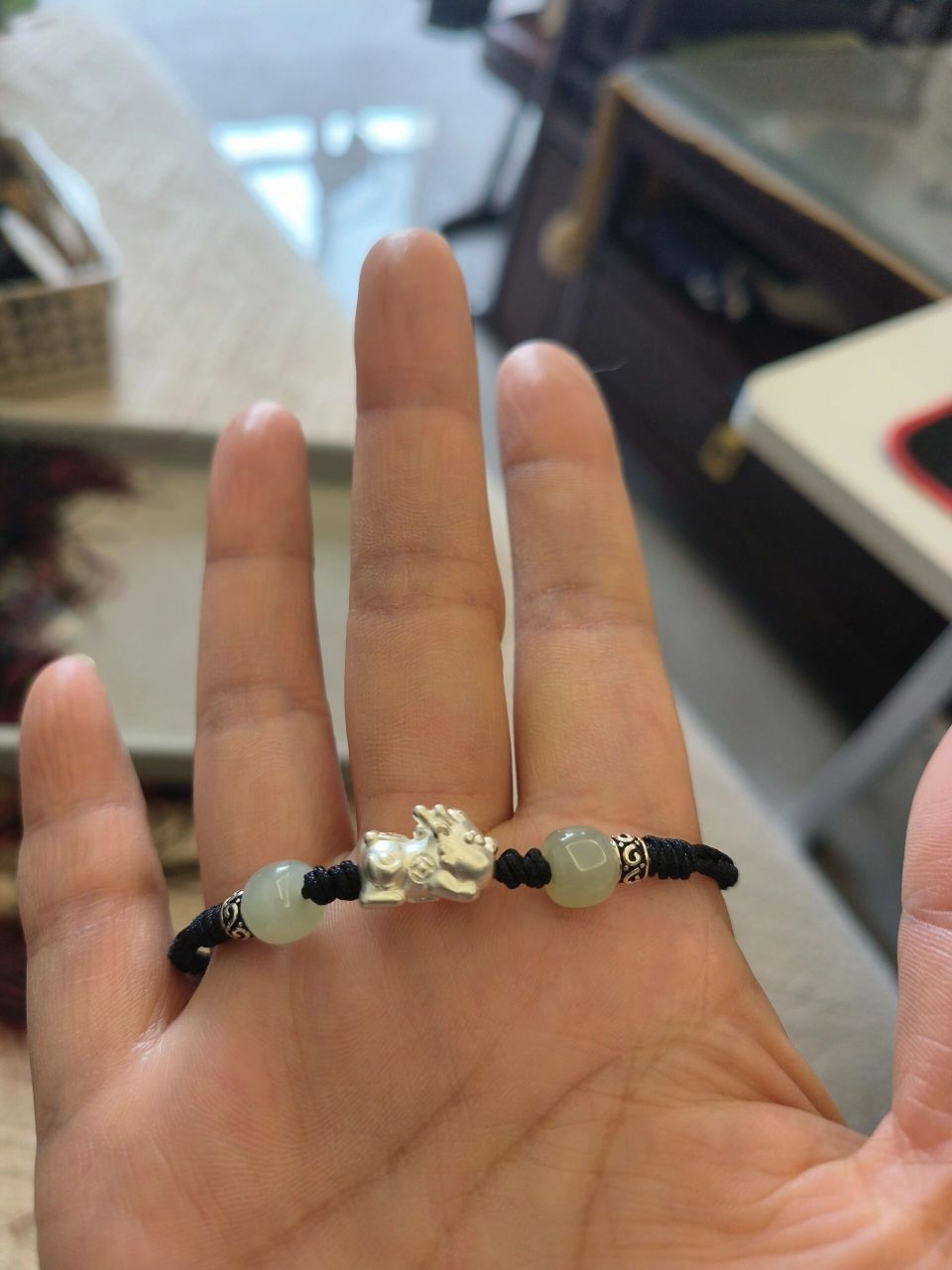 手工编绳-貔貅 超级可爱的貔貅宝宝手工编绳,男女都93