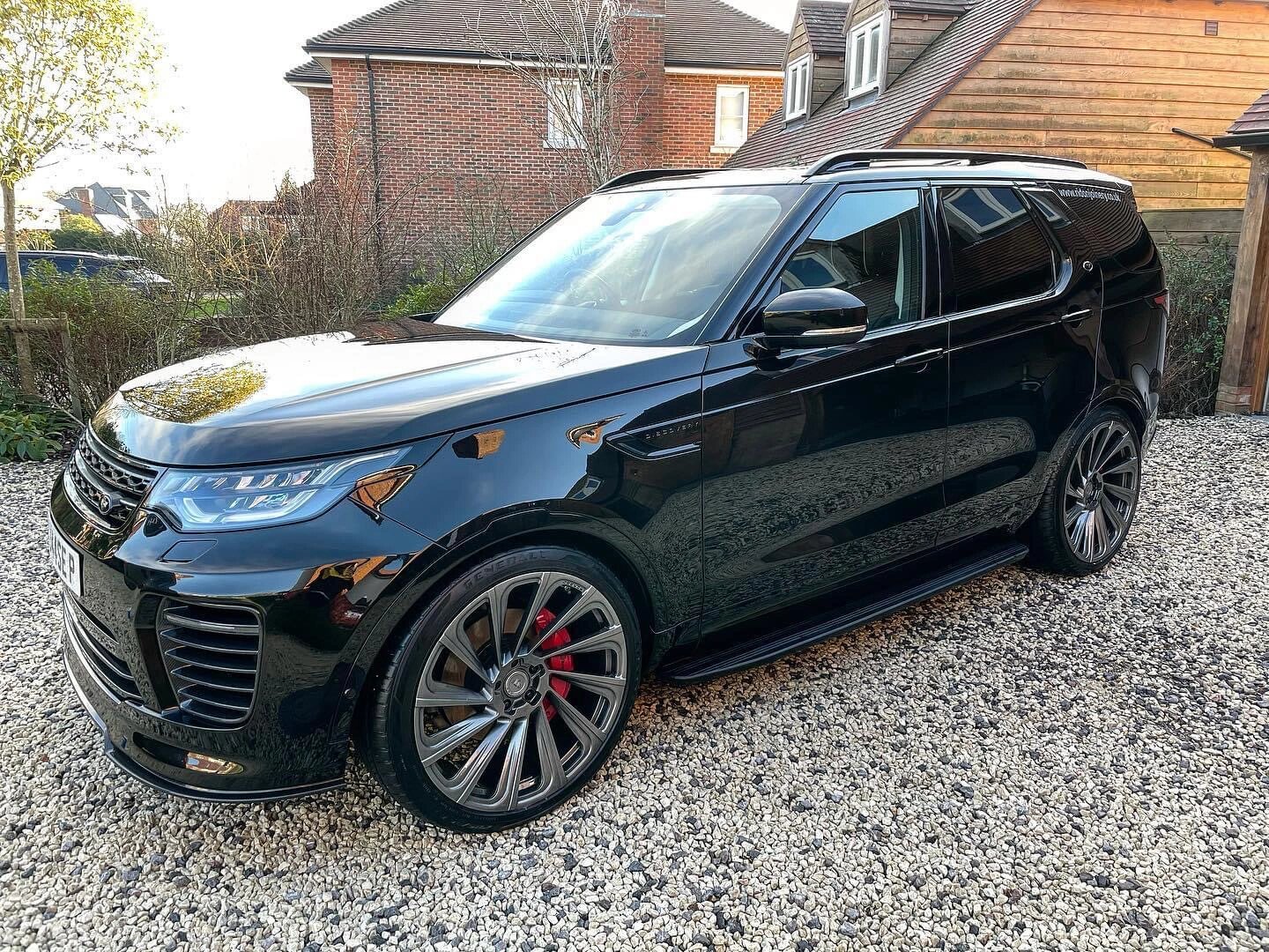 路虎发现5 改装案例 升级23寸美国9694vossen uv3锻造轮毂 22-24