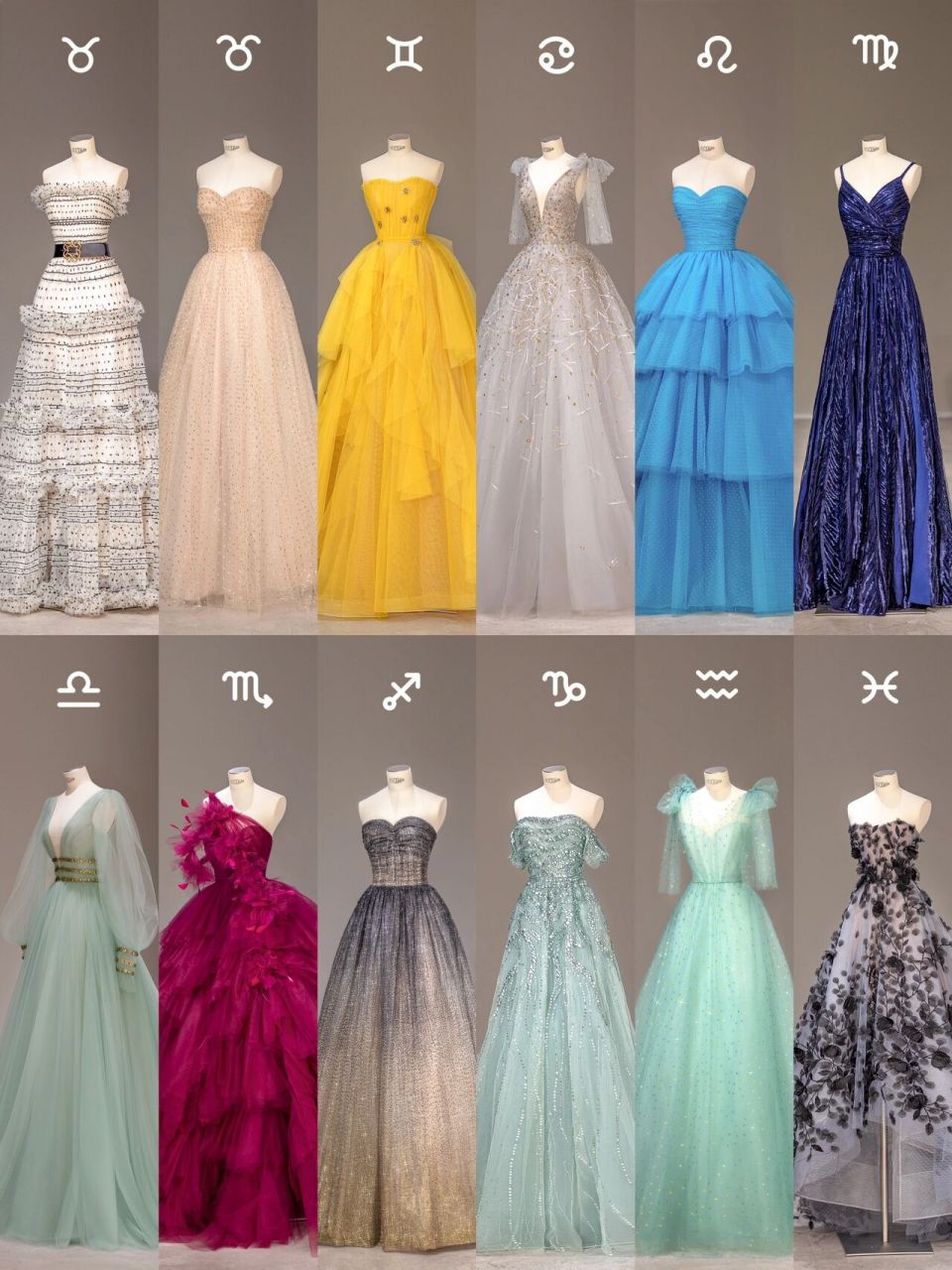 12星座系列61宇宙级浪漫的仙女礼服 盘点那些最适合十二星座的礼服