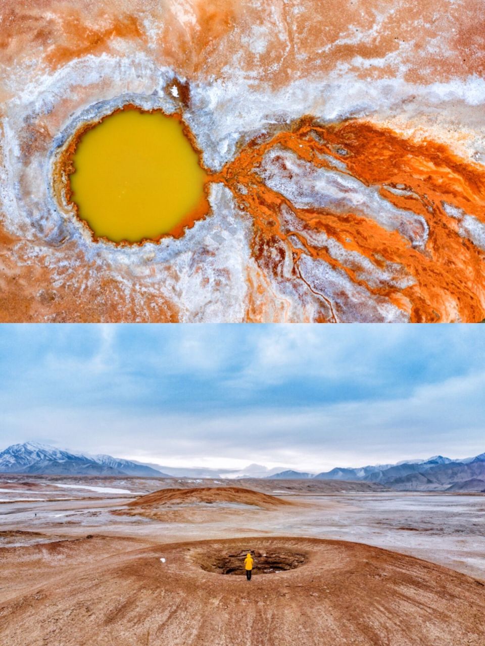 南疆冷门秘境|木吉火山口99新疆大地之眼 本年度新疆喀什最佳打卡地