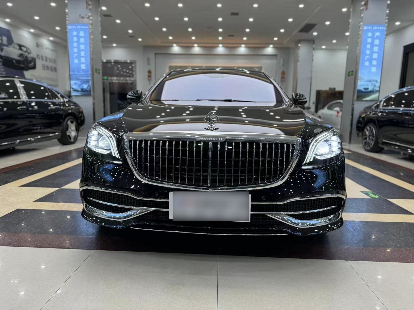 新到2021年3月奔驰迈巴赫s450 4matic典藏版!3.0t搭配l6发动机!