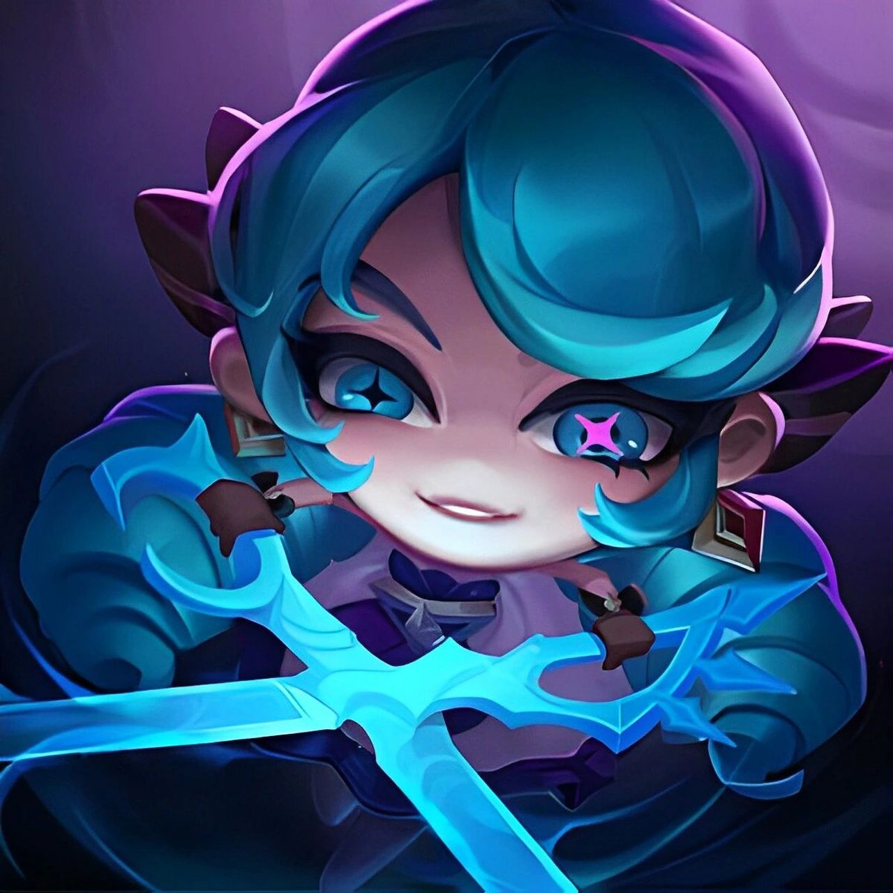 蓝色精粹商店新增q版英雄头像 一共30多个,只挑出女英雄的头像修复一