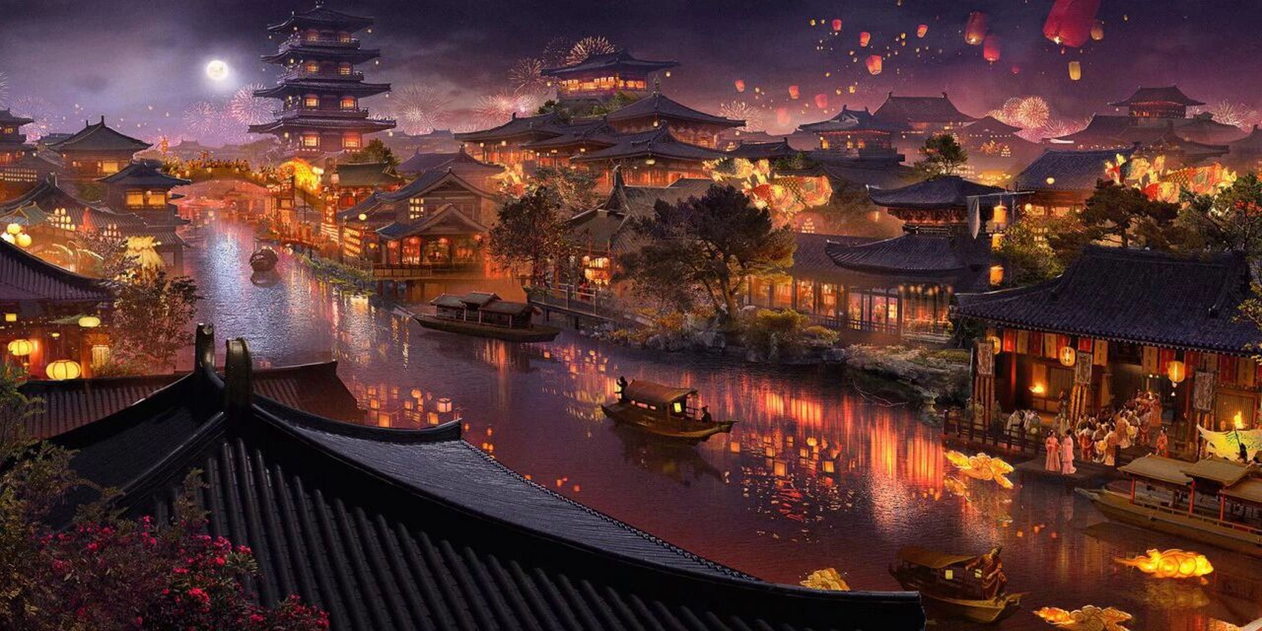 绝美的古风壁纸 分享一组很有韵味的古风壁纸适合用来做qq背景图