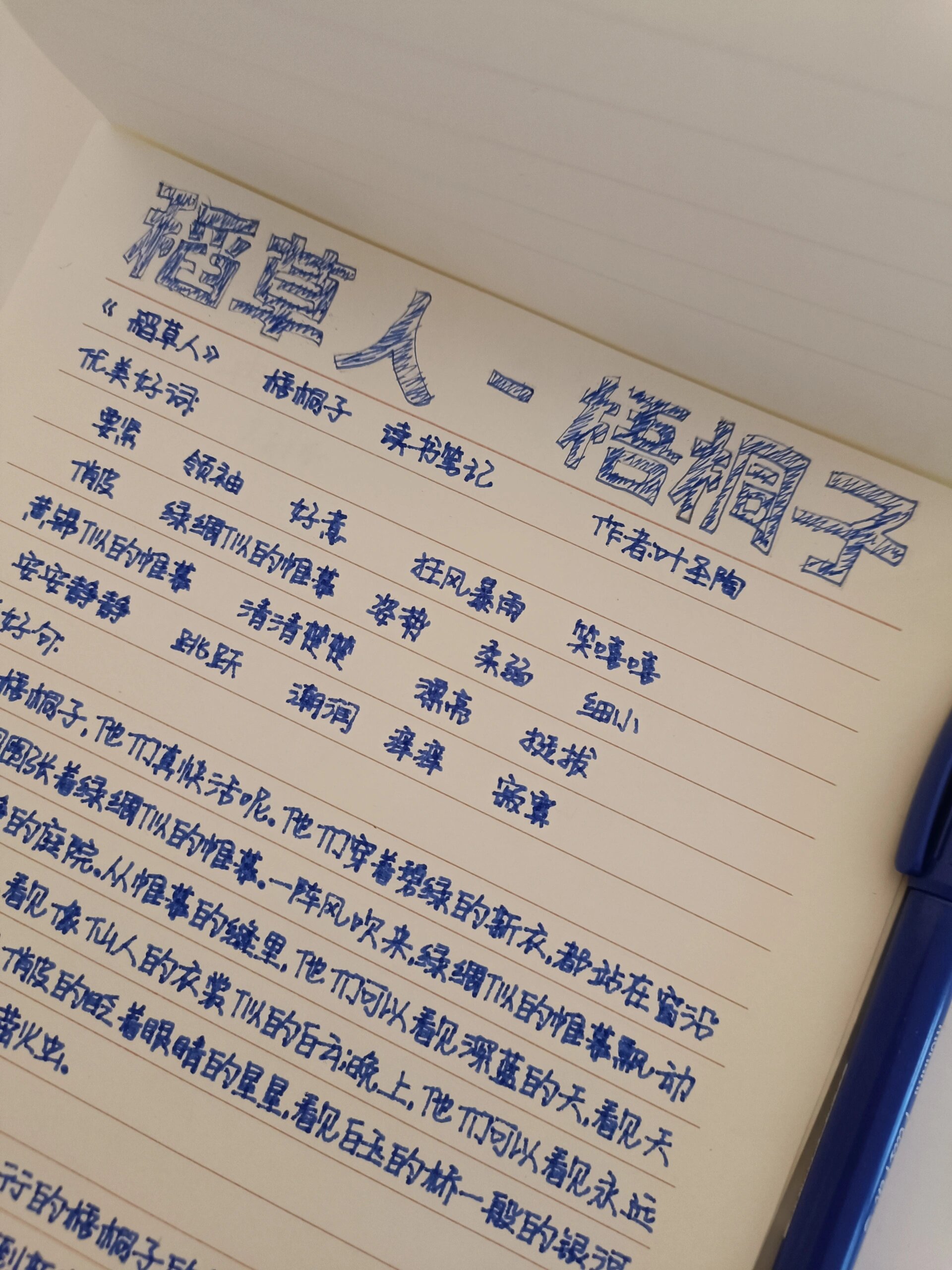 《稻草人》第7章 梧桐子 读书笔记