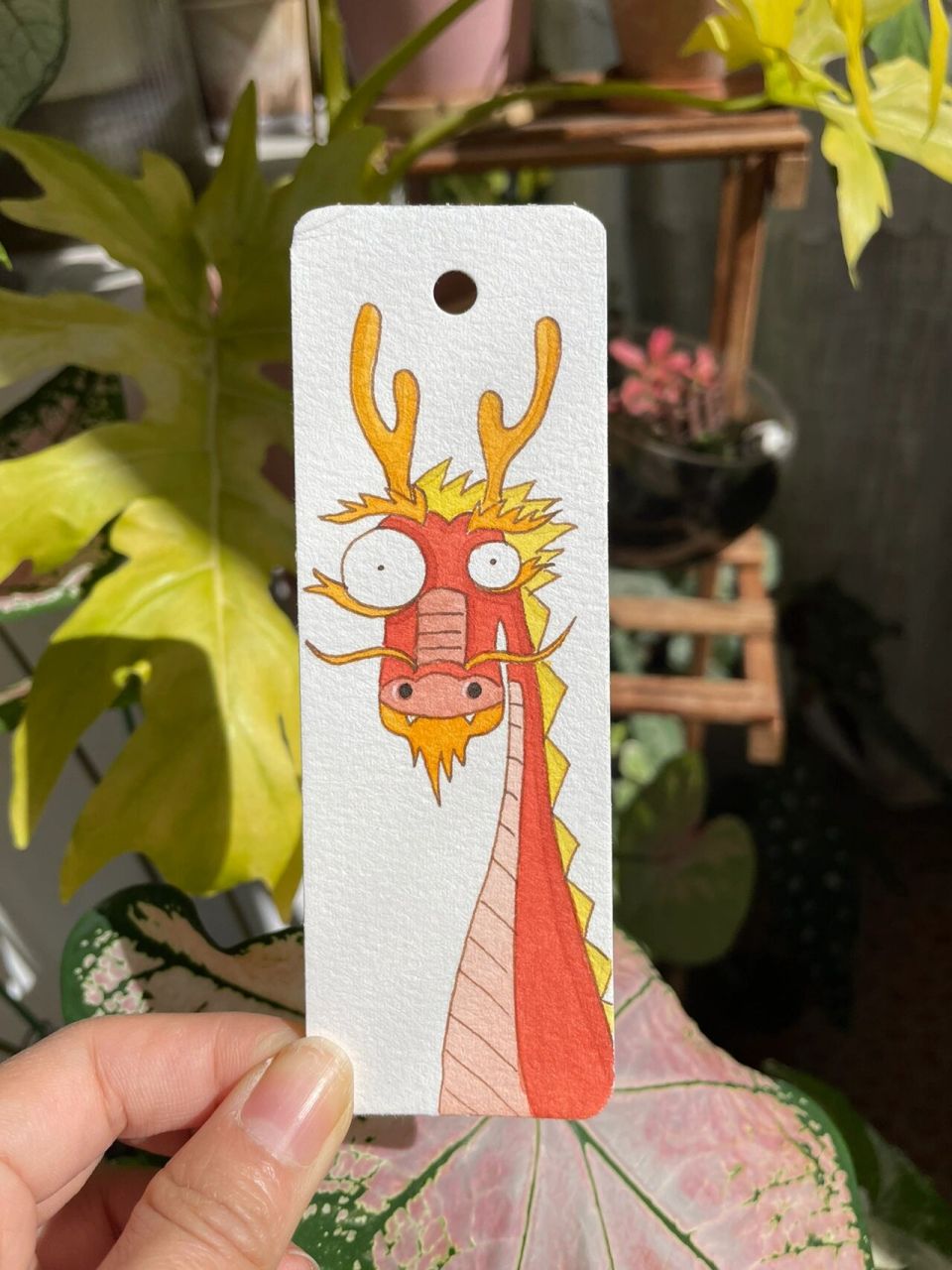 30/100水彩书签92|十二生肖-龙94附线稿 今天,十二生肖系列迎来了