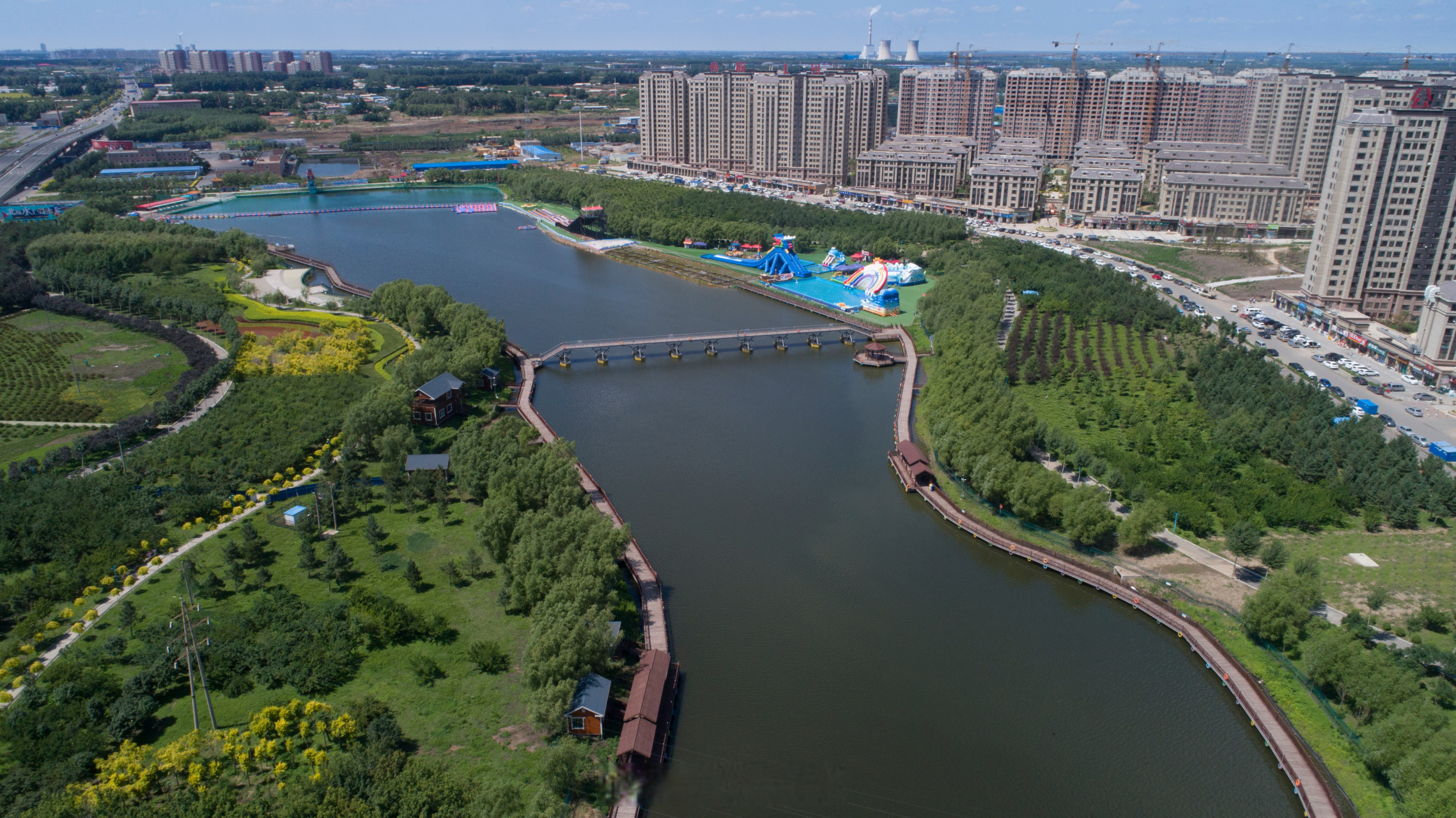 镜头里的宽城#【长春都市森林公园】宽城区依托三个水库,四条明沟