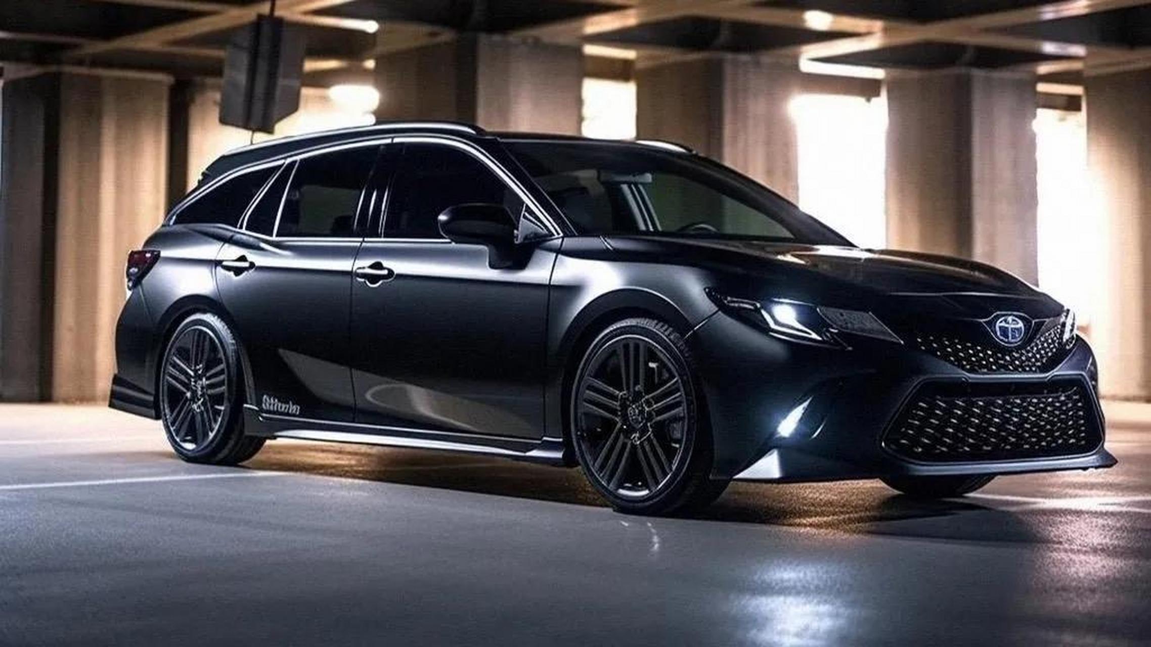 全新丰田凯美瑞旅行车预览图!这是把塞纳压扁了的凯美瑞吗?