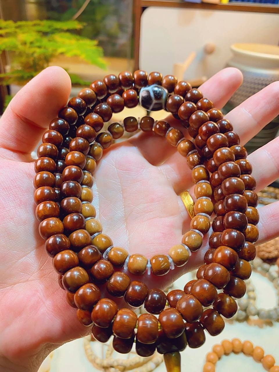 库克盘玩前后对比. 盘变色的正处于尴尬期,后期肯定会更好.