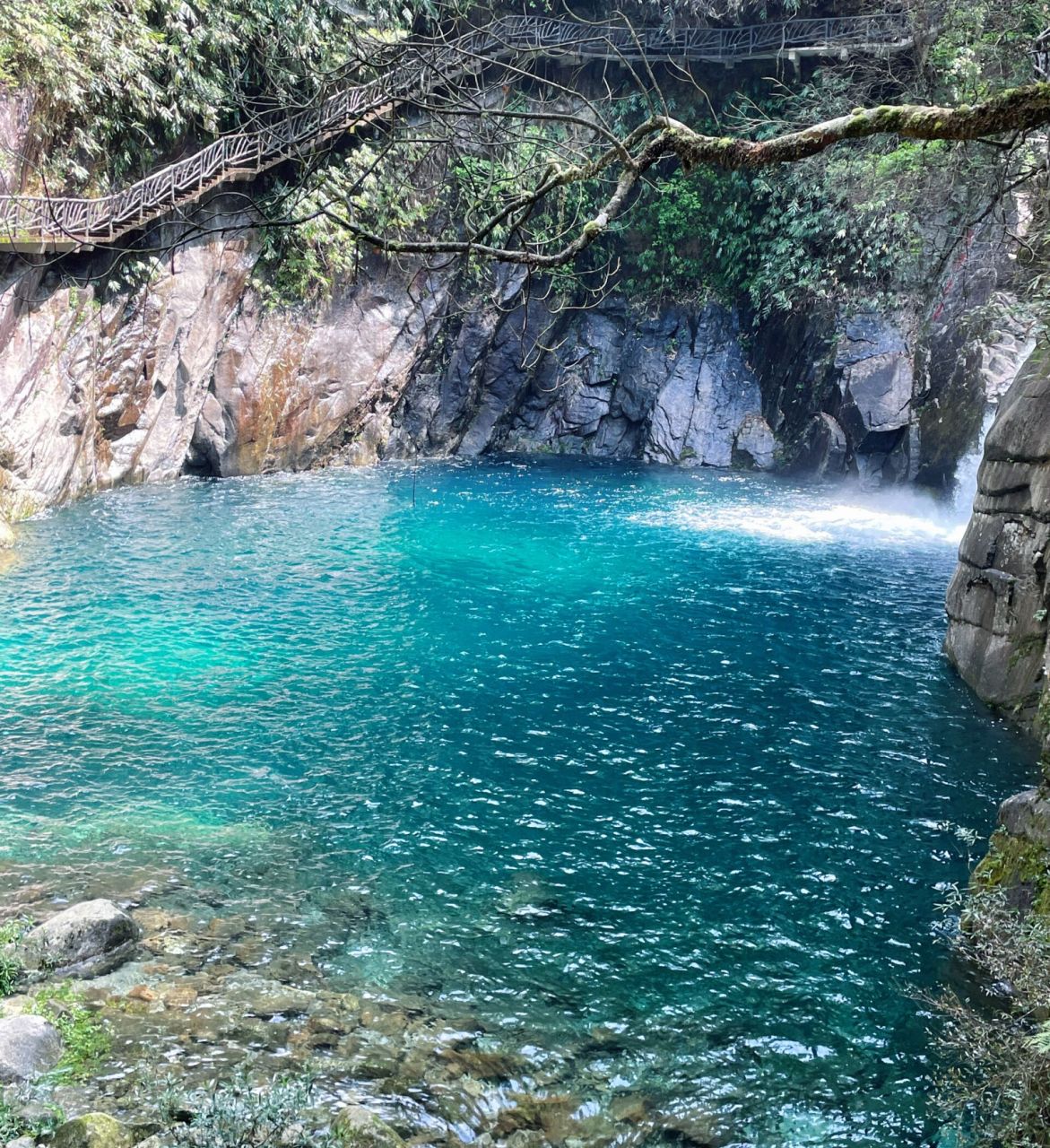 桂林的小众景点,西八的小众到极致 桂林老山界龙潭江,五月一日到桂林