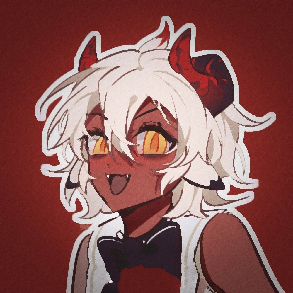 小恶魔是非常可爱的宝宝天使应该是她长大后的样子,所以画成熟了些.