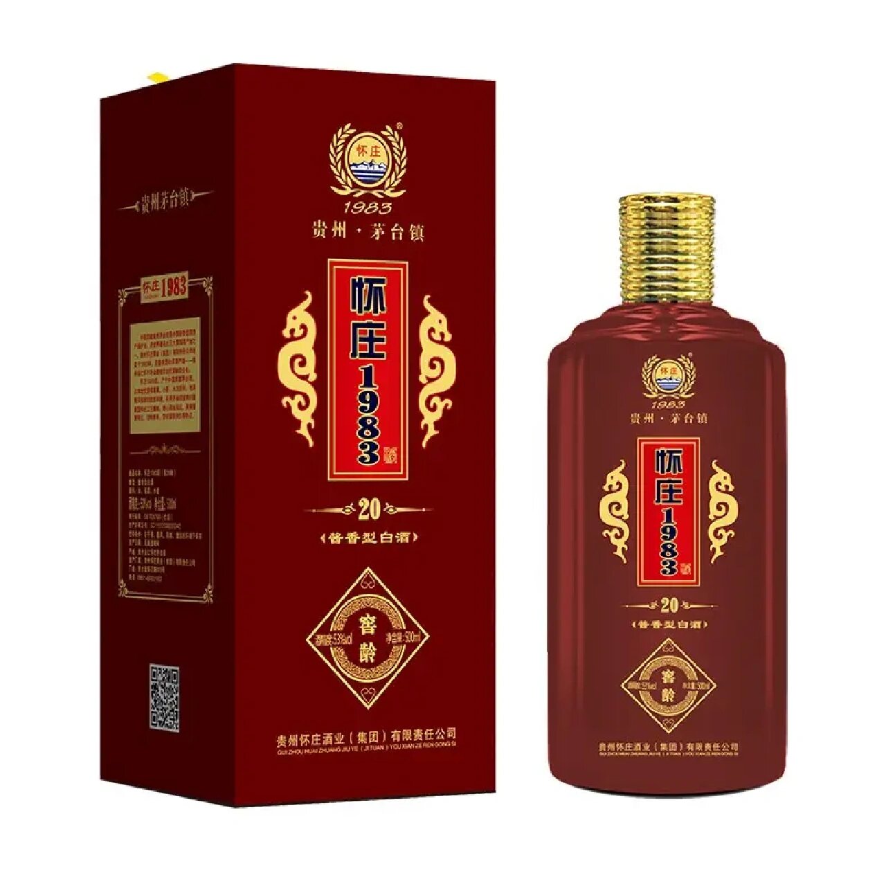 怀庄1983(窖龄20)500ml*6/箱