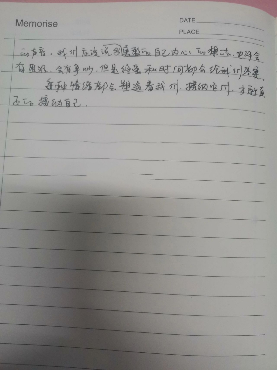 读后感100字手写图片