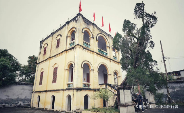 红八军军部旧址位于广西崇左市龙州县龙州镇