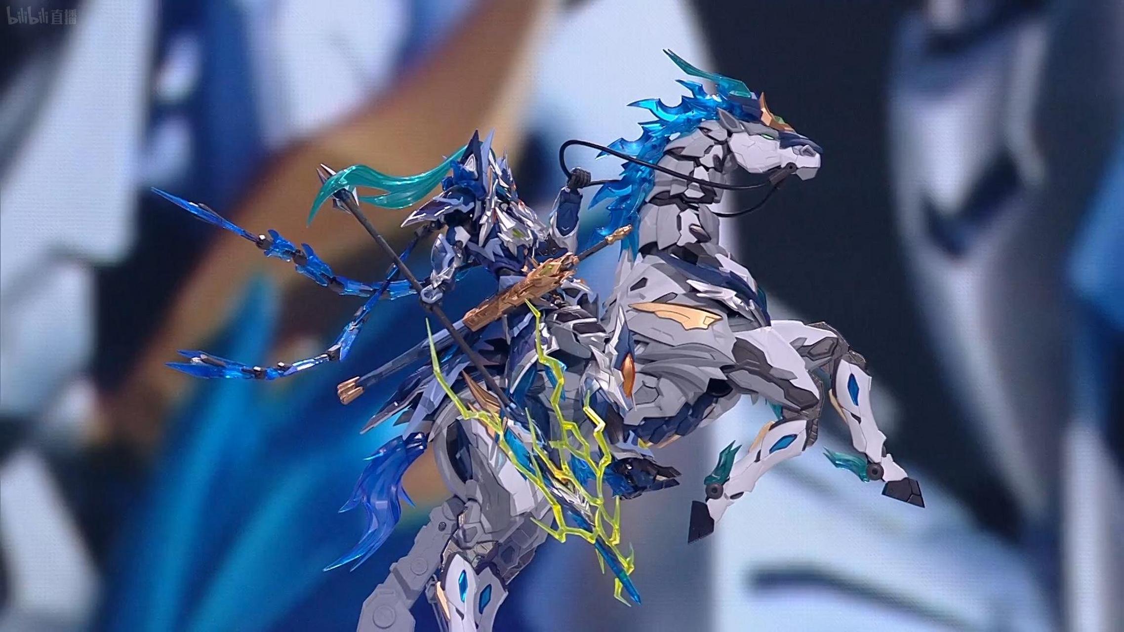 摩动核—晓勇级成品级工艺拼装—赵云 120多板件,总重超1600克