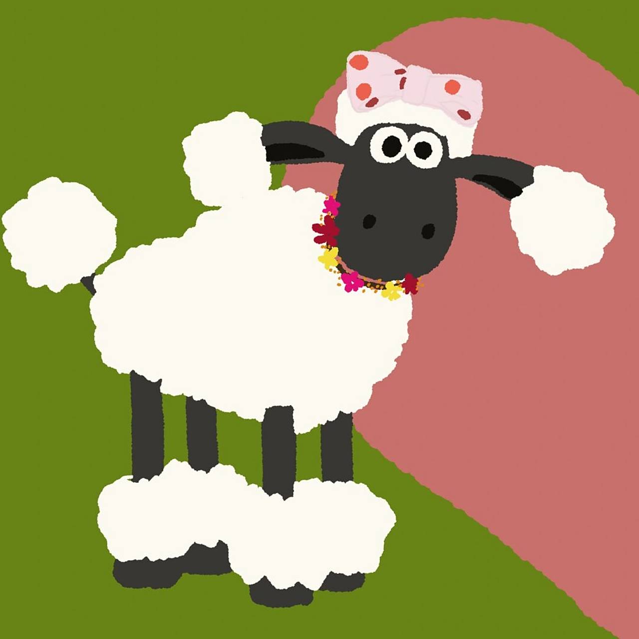 小羊肖恩可爱头像2 更新一波摇滚风的小羊肖恩,希望喜欢!