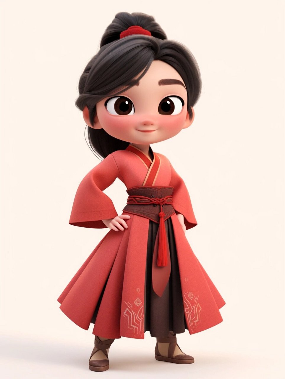 花木兰头像 帅气的木兰谁能不爱呢