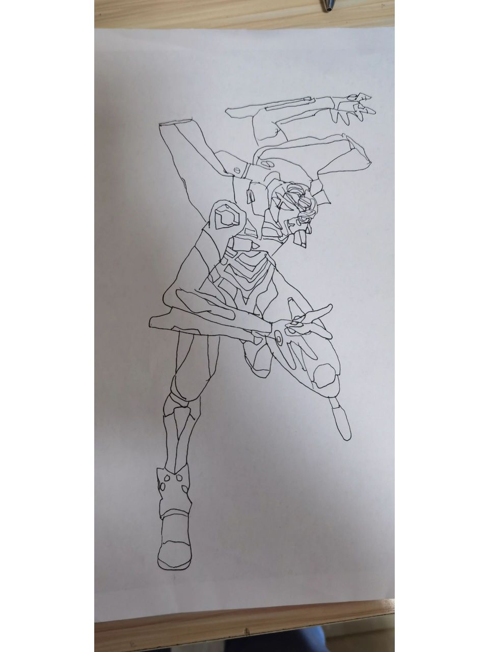 零号机和二号机 画eva我是认真的