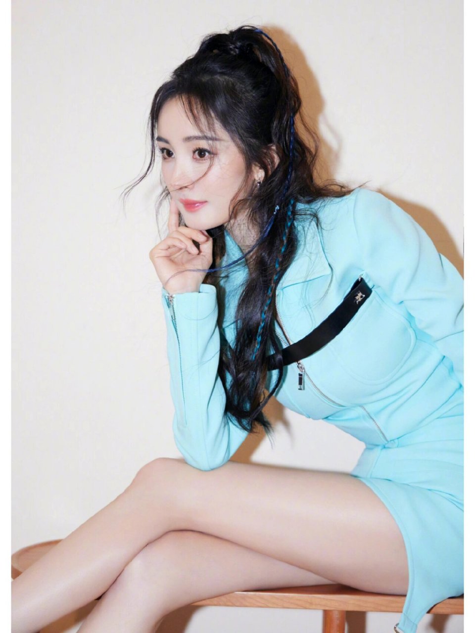 杨幂|快手直播 昨天是薄荷味