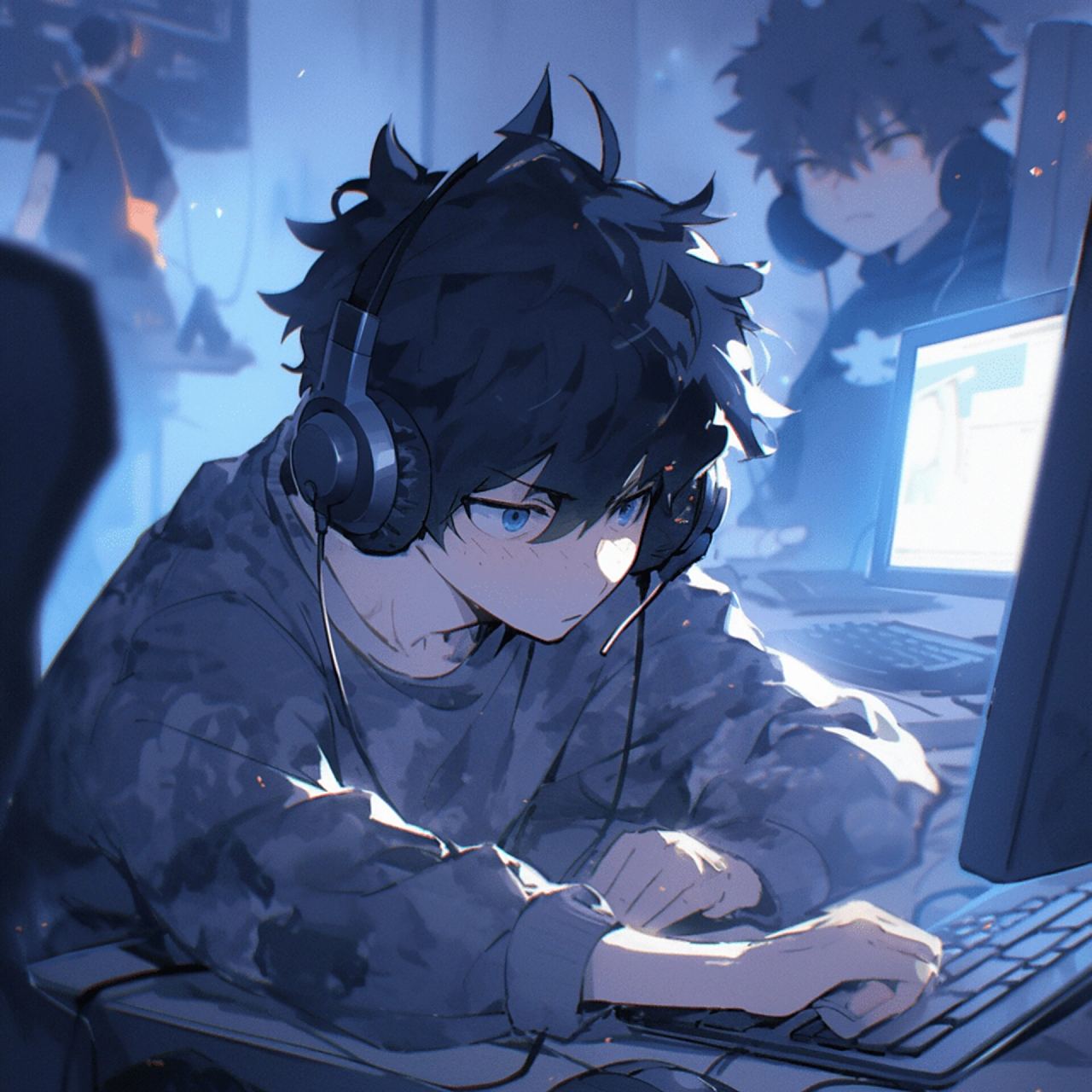 电竞少年92(动漫男头)