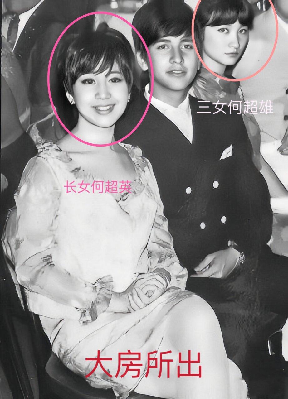 盘点赌王十一位千金 1,大房长女何超英,美貌聪慧有才华,为了家族联姻