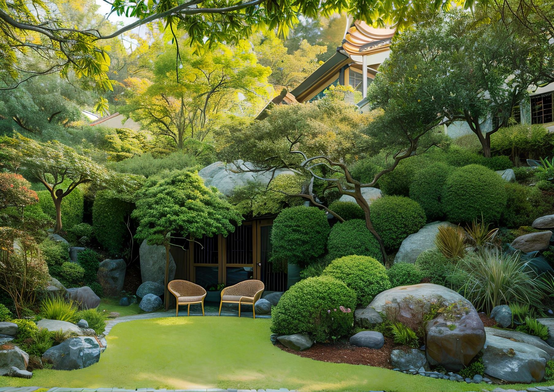 造院|充满绿色的院子 充满绿意的庭院,是我心中的梦想.