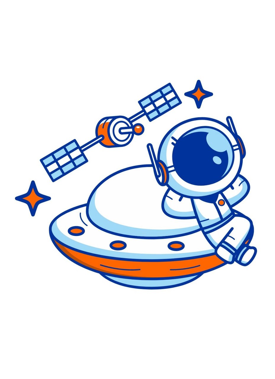 宇航员卡通人物简笔画|太空手抄报素材 今天分享一组男孩子最爱的太空