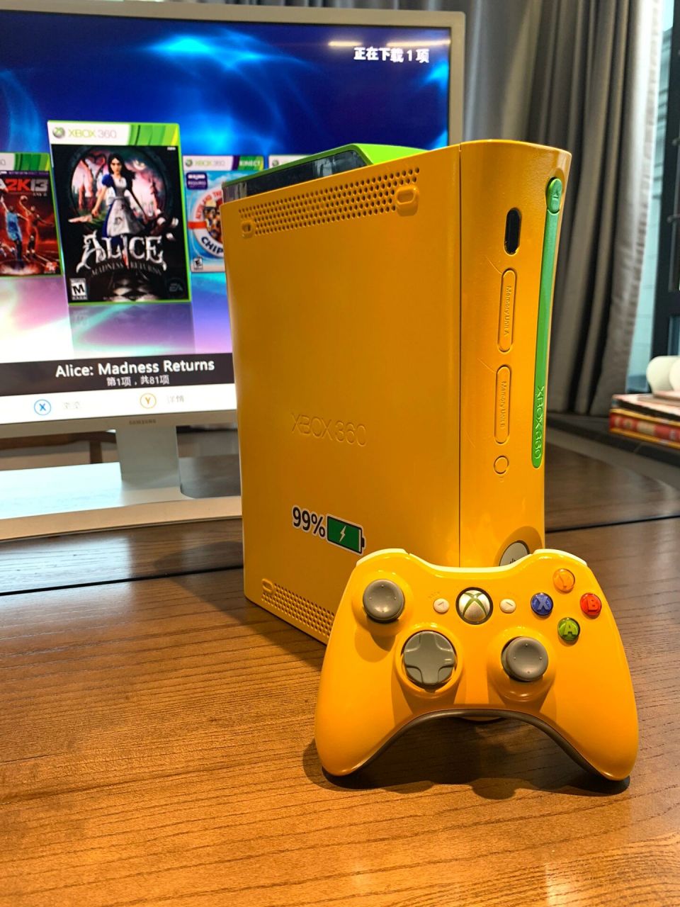 xbox360游戏机重温青春感觉太棒了!