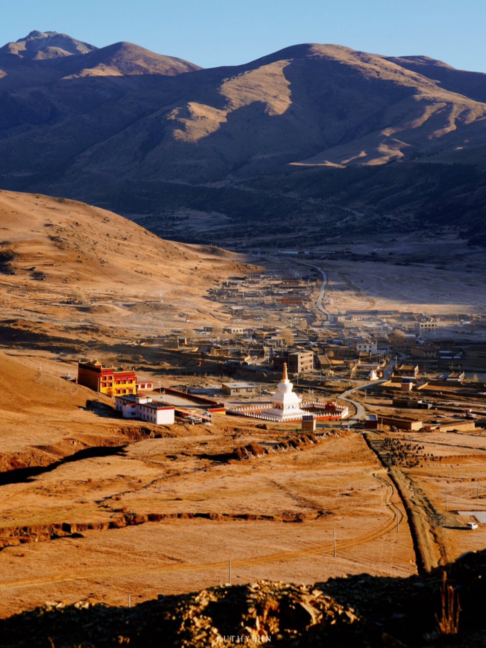 丁真的故乡|美丽的下则通村·格聂神山91 丁真的老家其实是在位于