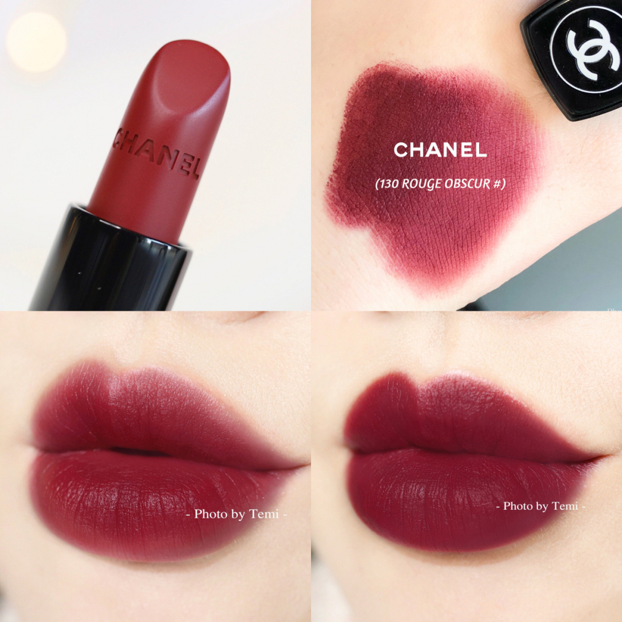 chanel 2019年秋季限量丝绒口红(130#) 96来自: 9396 99这