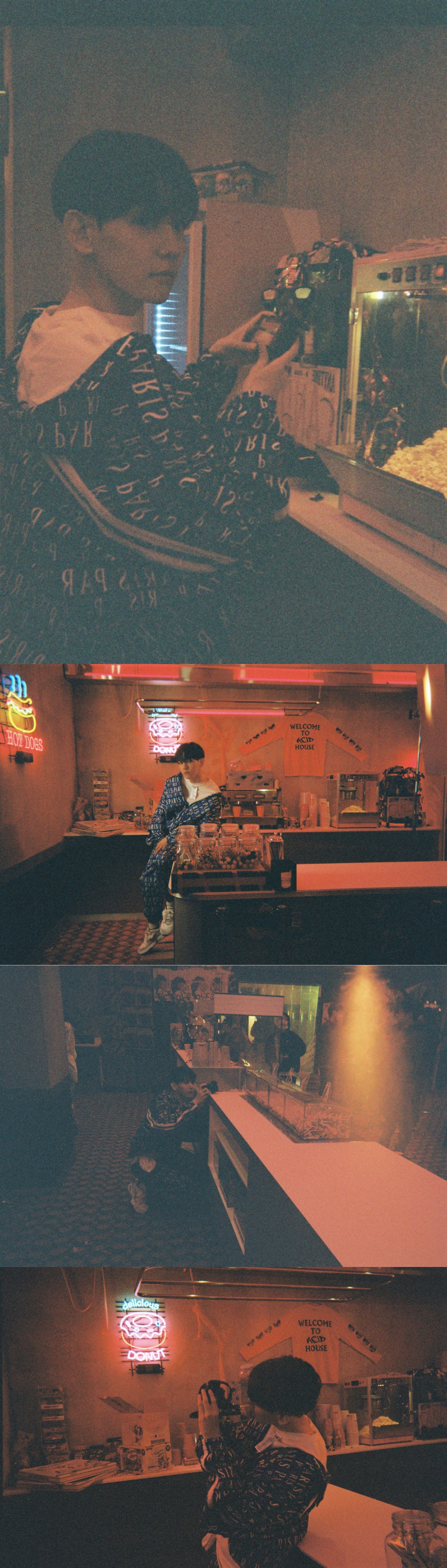 边伯贤  candy mv胶片花絮合集