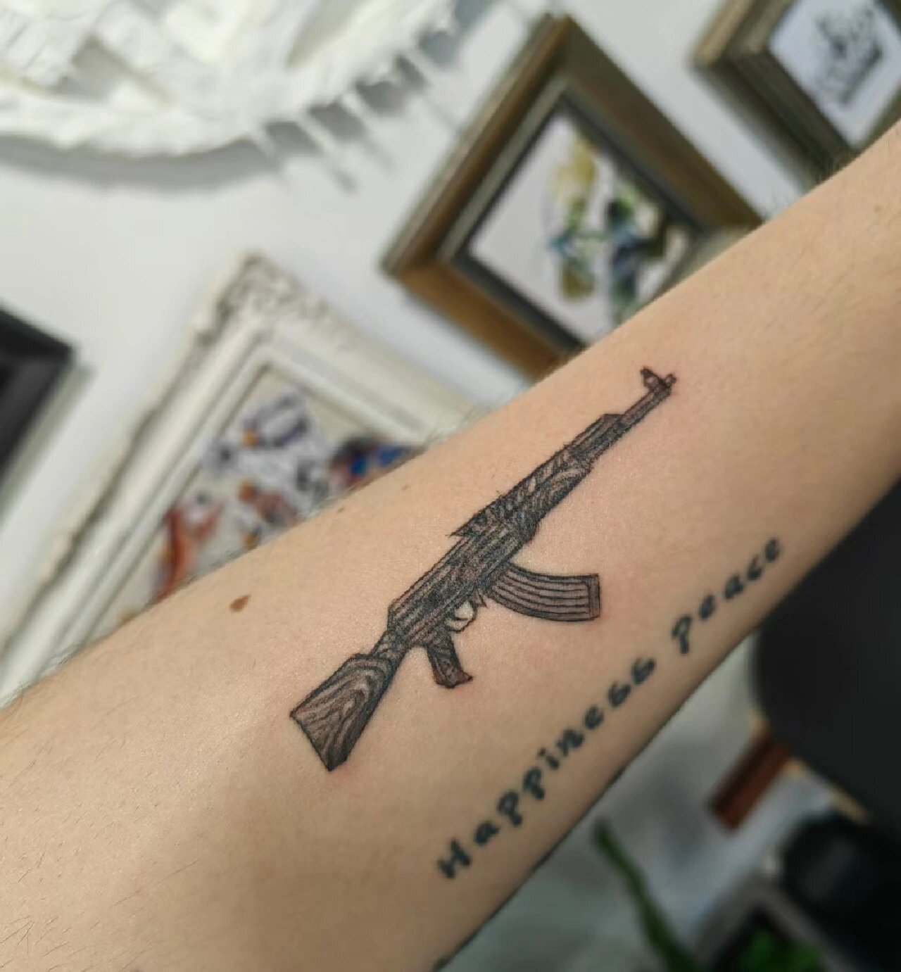 男生小臂纹身 个性小纹身 沈阳tattoo