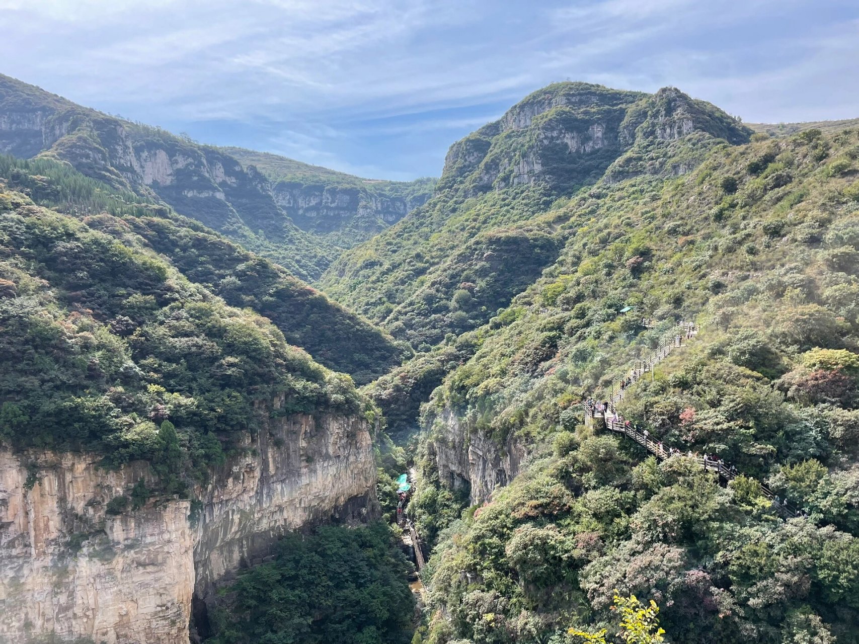 青州黄花溪景区 十一假期自驾到青州黄花溪景区.