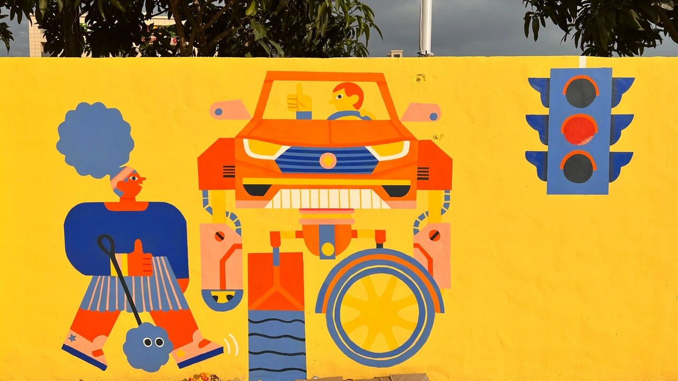 网红驾校 厦门骅天驾校墙绘/手绘 打造网红驾校 欢迎联系我～ 只要有