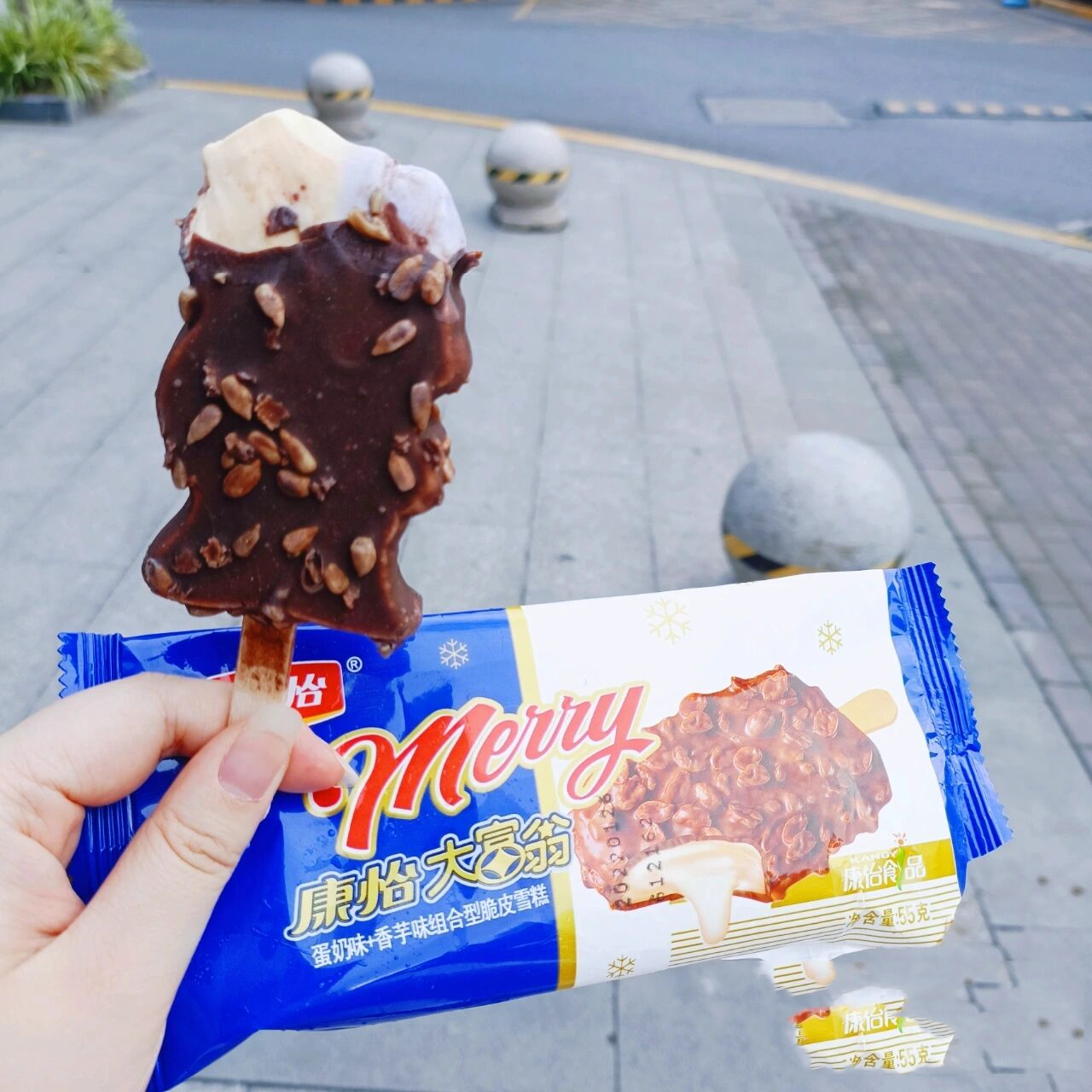 康怡,你真的很会做雪糕 今日天气甚热,去超市购得雪糕一条 之前吃了同
