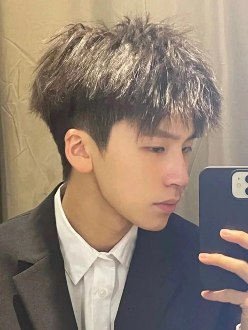 烫的烟花烫 蓬松增发量 谁烫谁好看的发型 适合发量少细软服帖的男生