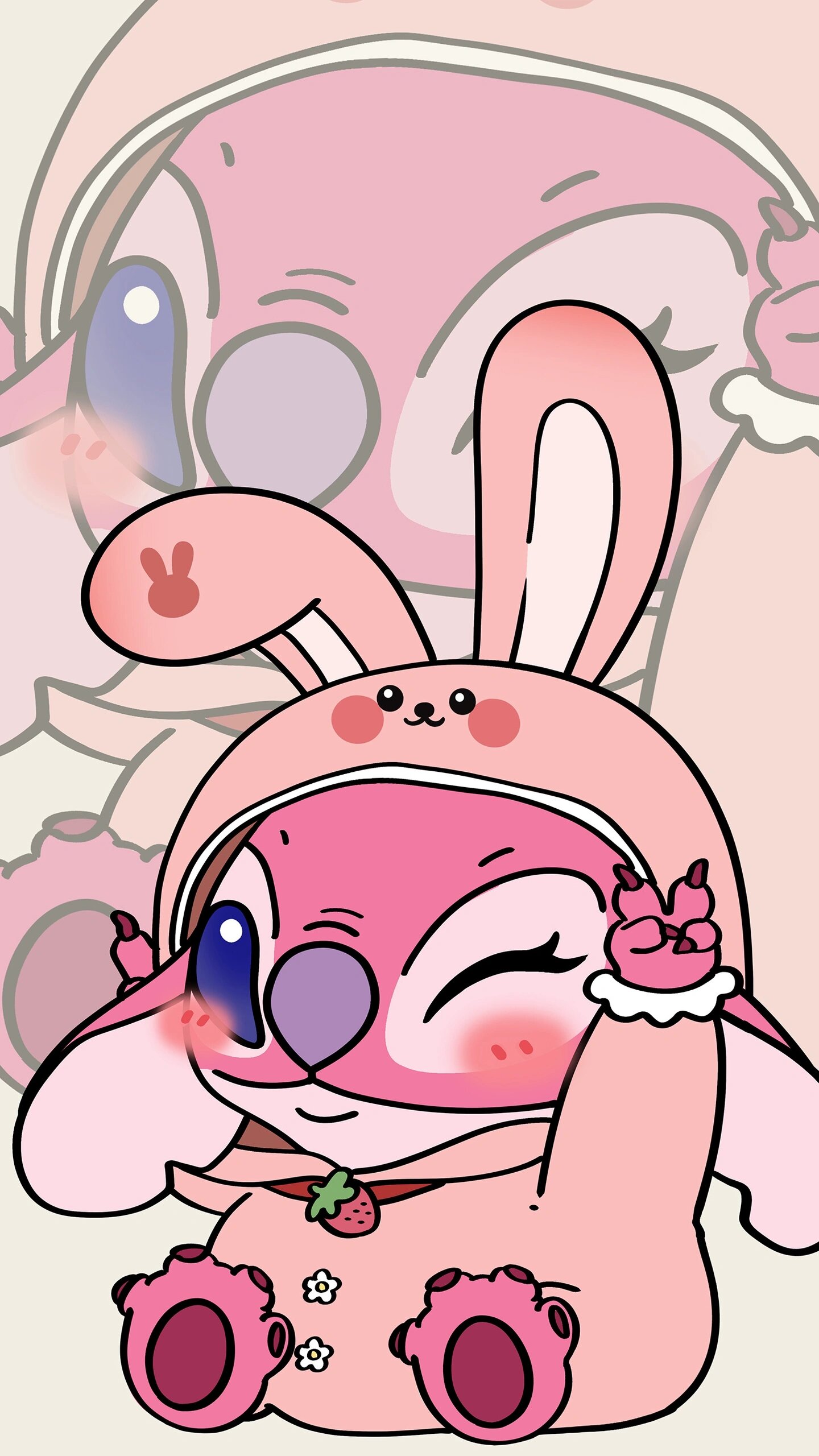 史迪仔的女朋友叫什么名字呢? 这可能是一组情侣壁纸