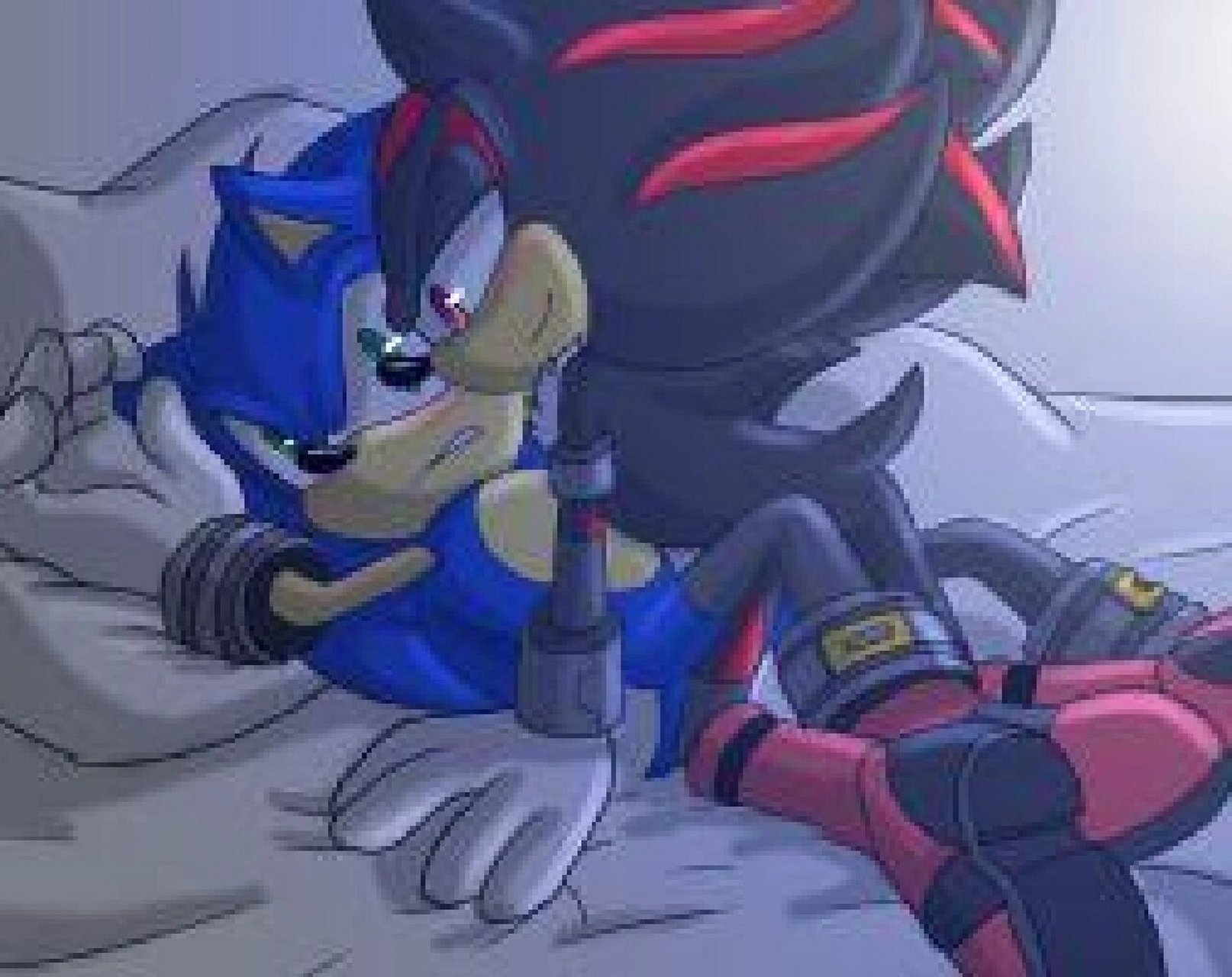 索尼克和夏特(黑青)         9470 @.独.的.  狼. .