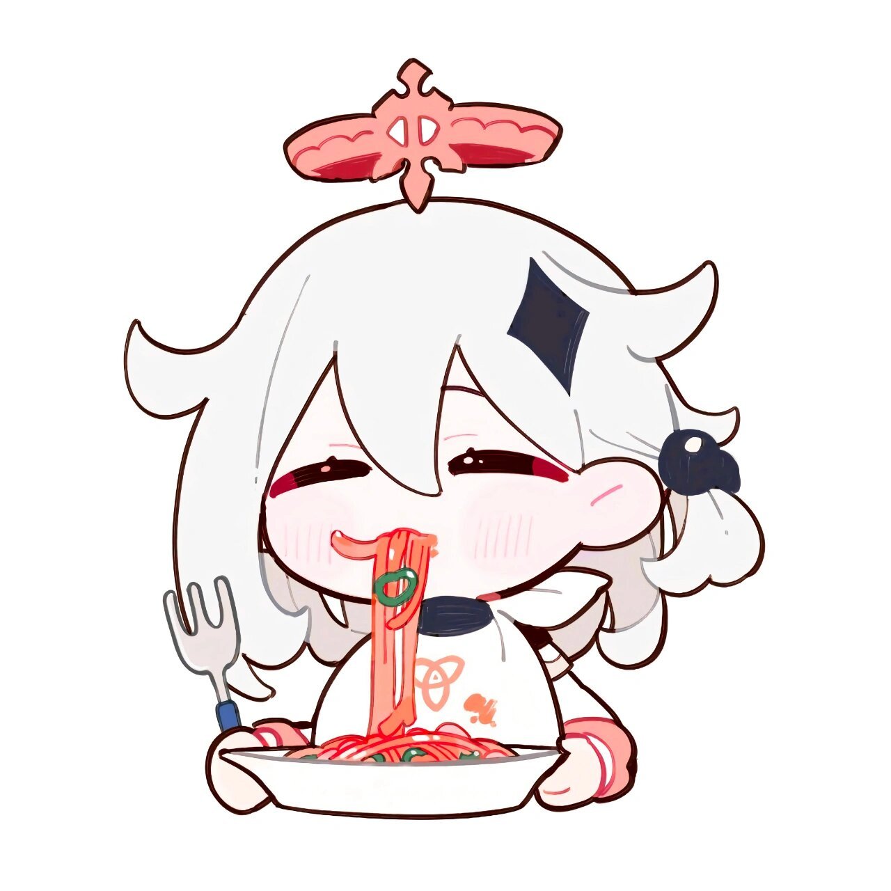 画师:パイモン丨原神 派蒙头像