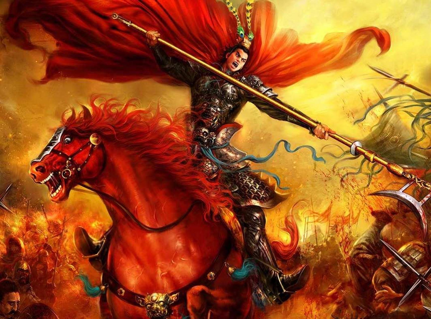 提起三国,吕布这哥们儿的名字一蹦出来,脑海里立马浮现出他骑着赤兔