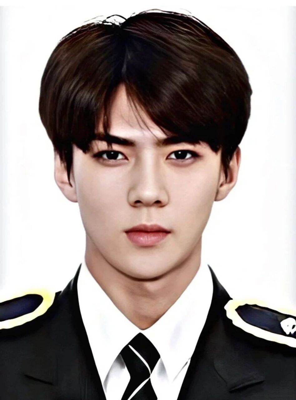 exo的证件照就是最屌的99秒了全世界 他们都得了颜值牛逼证吧