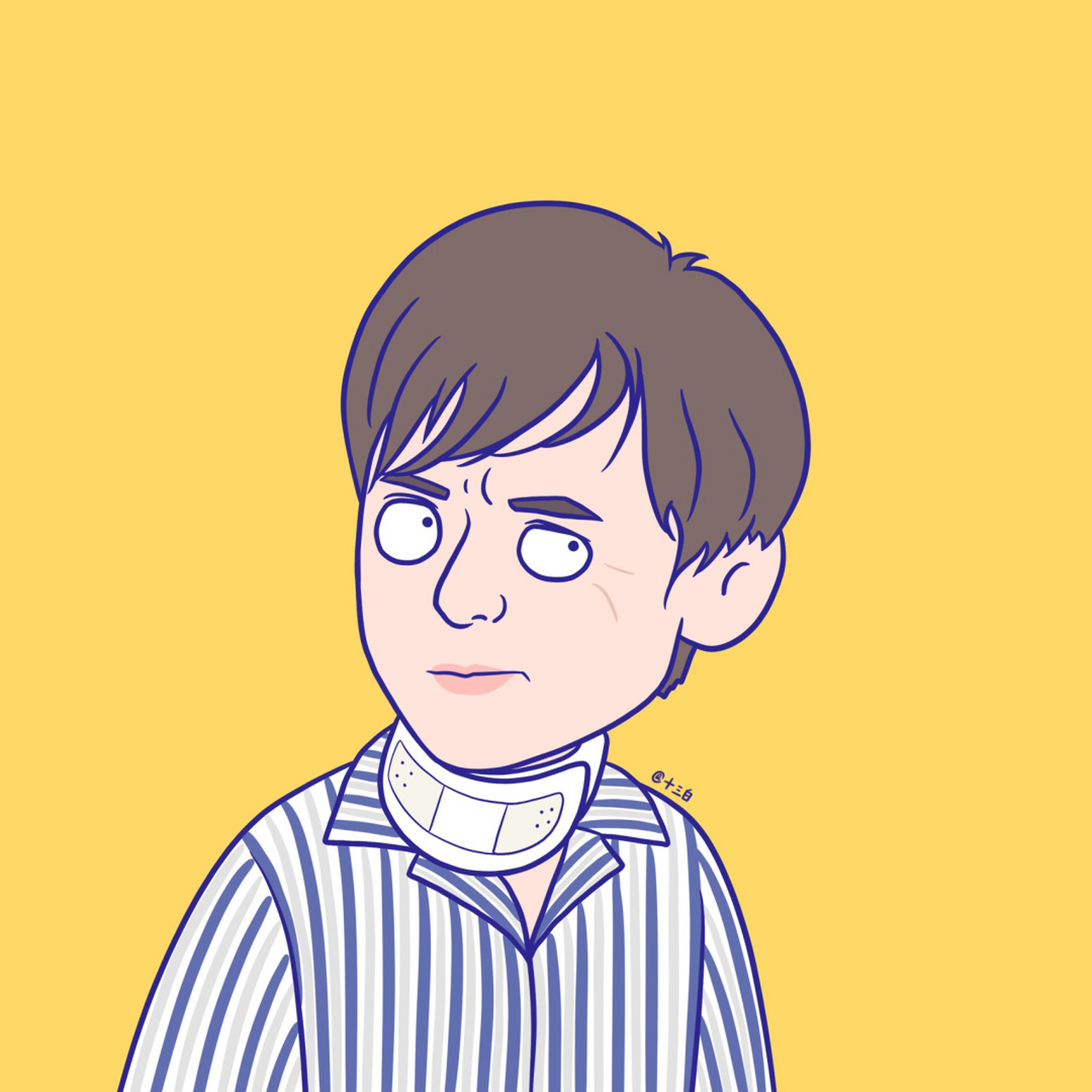 电影夏洛特烦恼角色群像 卡通漫画q版插画 手绘头像 搞笑头像 还有2张