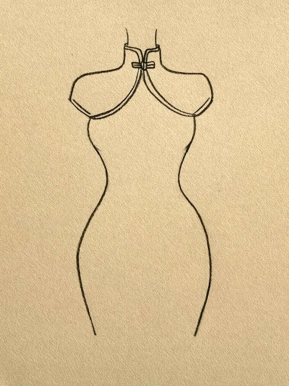 手绘穿旗袍女生【步骤图】