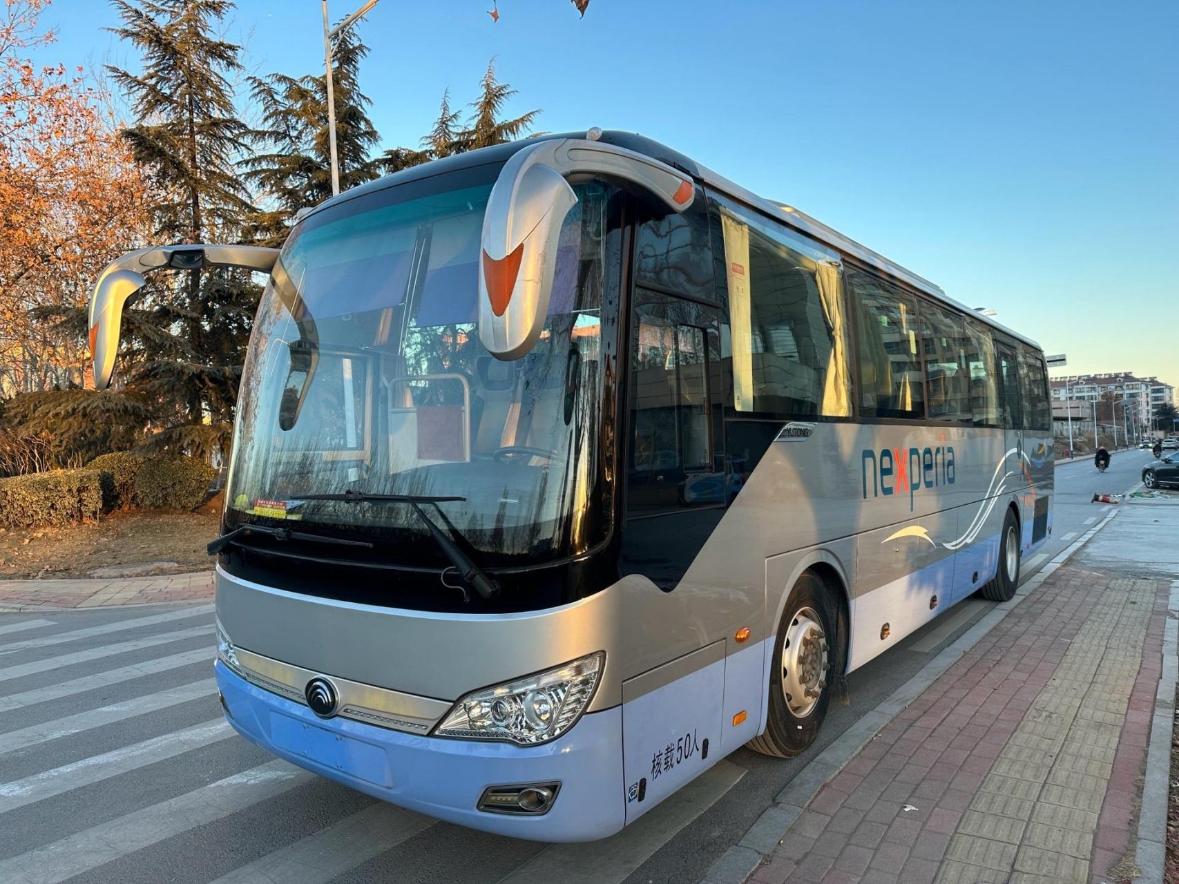 19年5月份超级精品宇通客车50座,国五排放标准气囊底盘潍柴万.