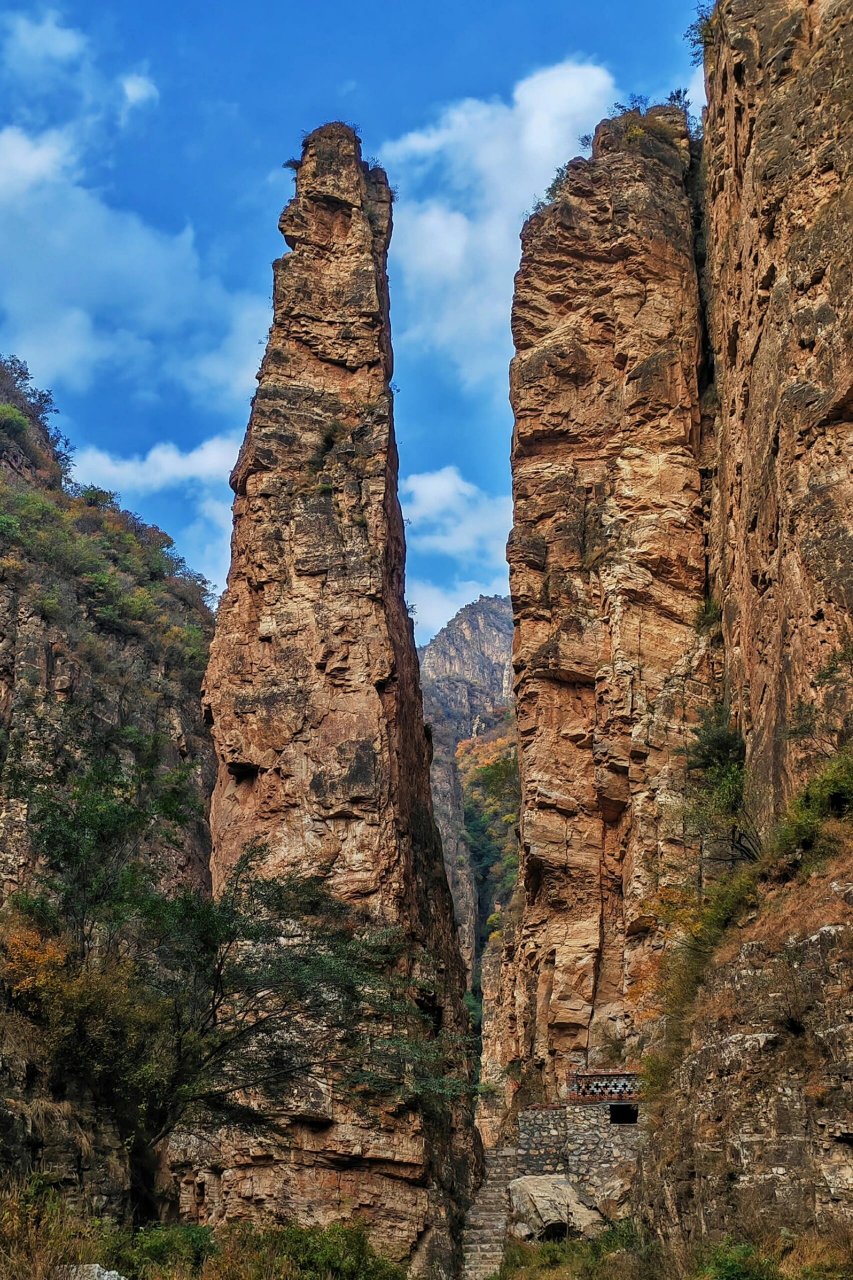 秋染飞狐陉 | 河北蔚县 飞狐陉,又名飞狐峪,飞狐口,古"太行八陉"之一.
