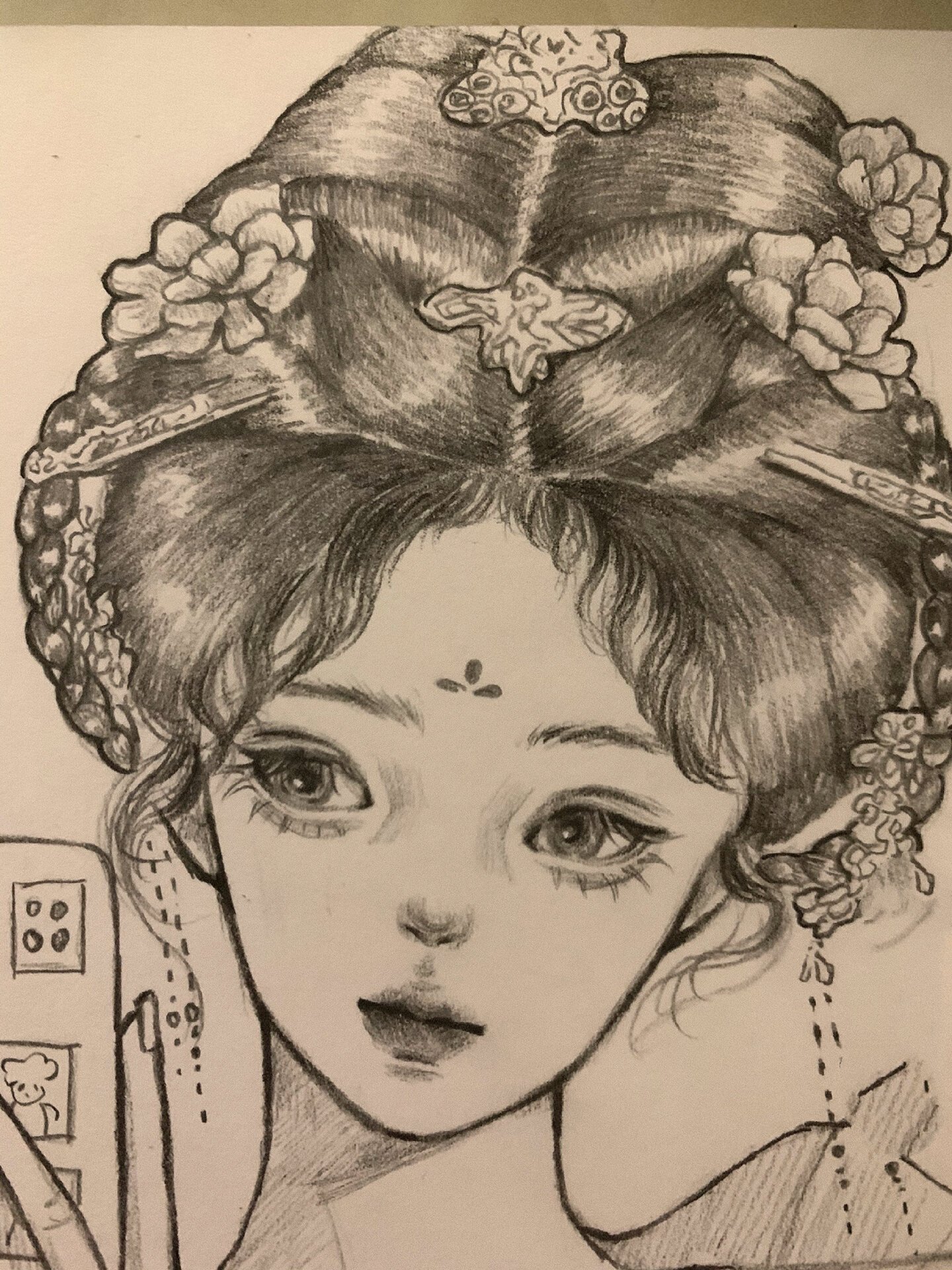 五步学会画古风美人